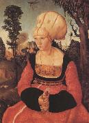 Lucas Cranach the Elder, Anna Putsch,First Wife of Dr.johannes (mk45)